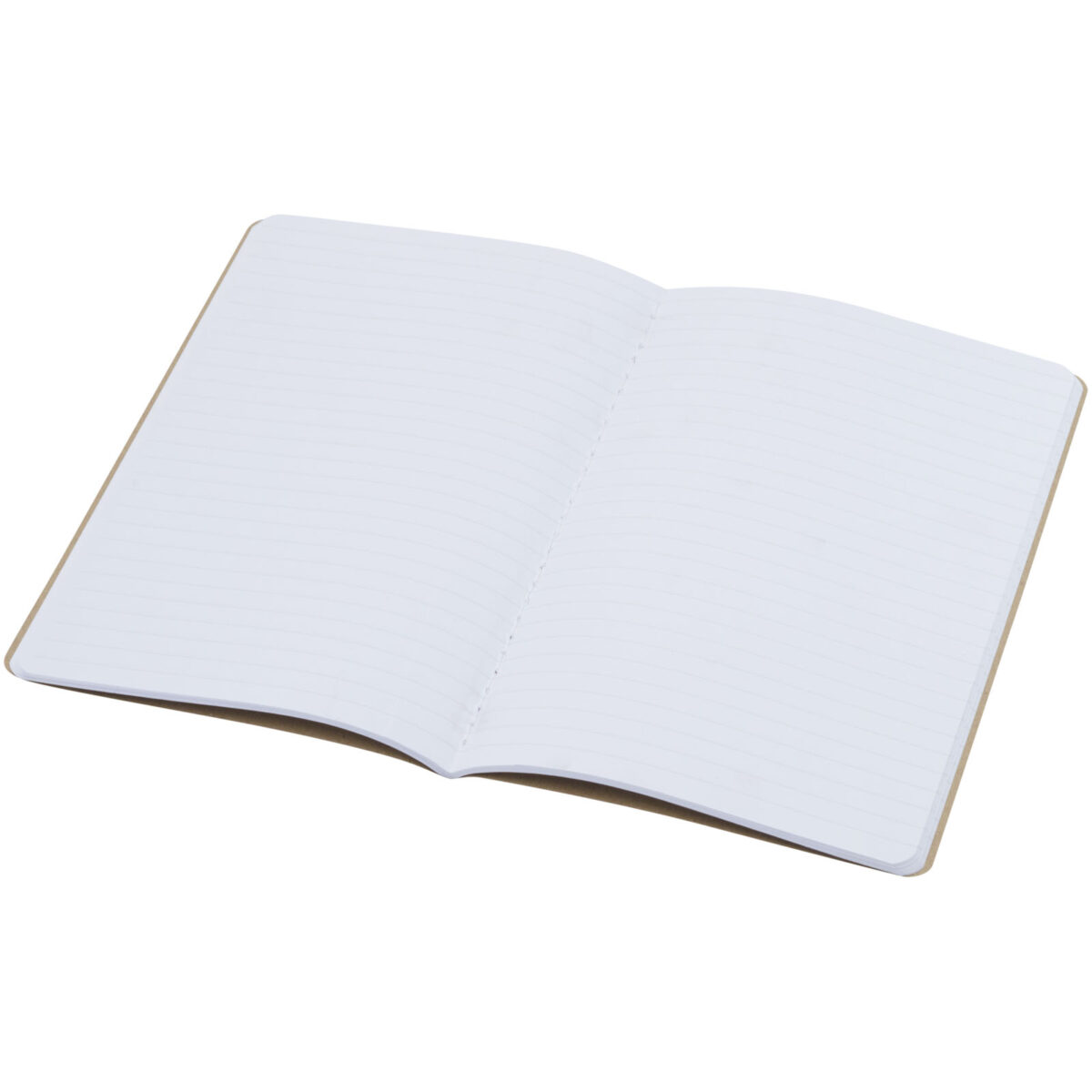 Gianna recycled cardboard notebook – Natural extra view