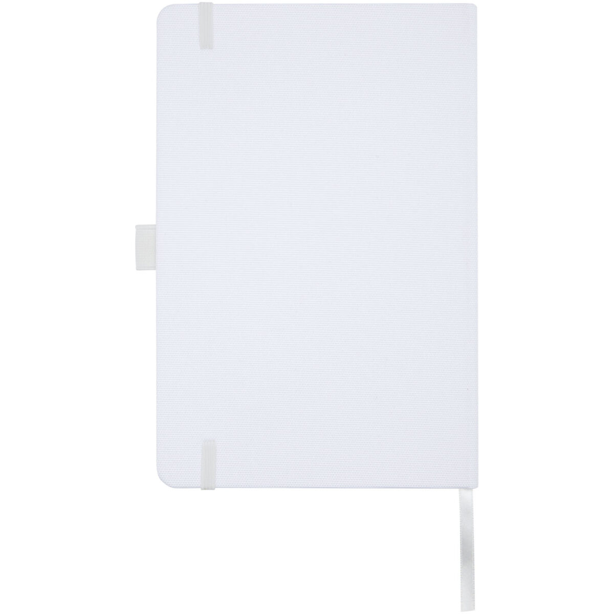 Honua A5 recycled paper notebook with recycled PET cover – White back view