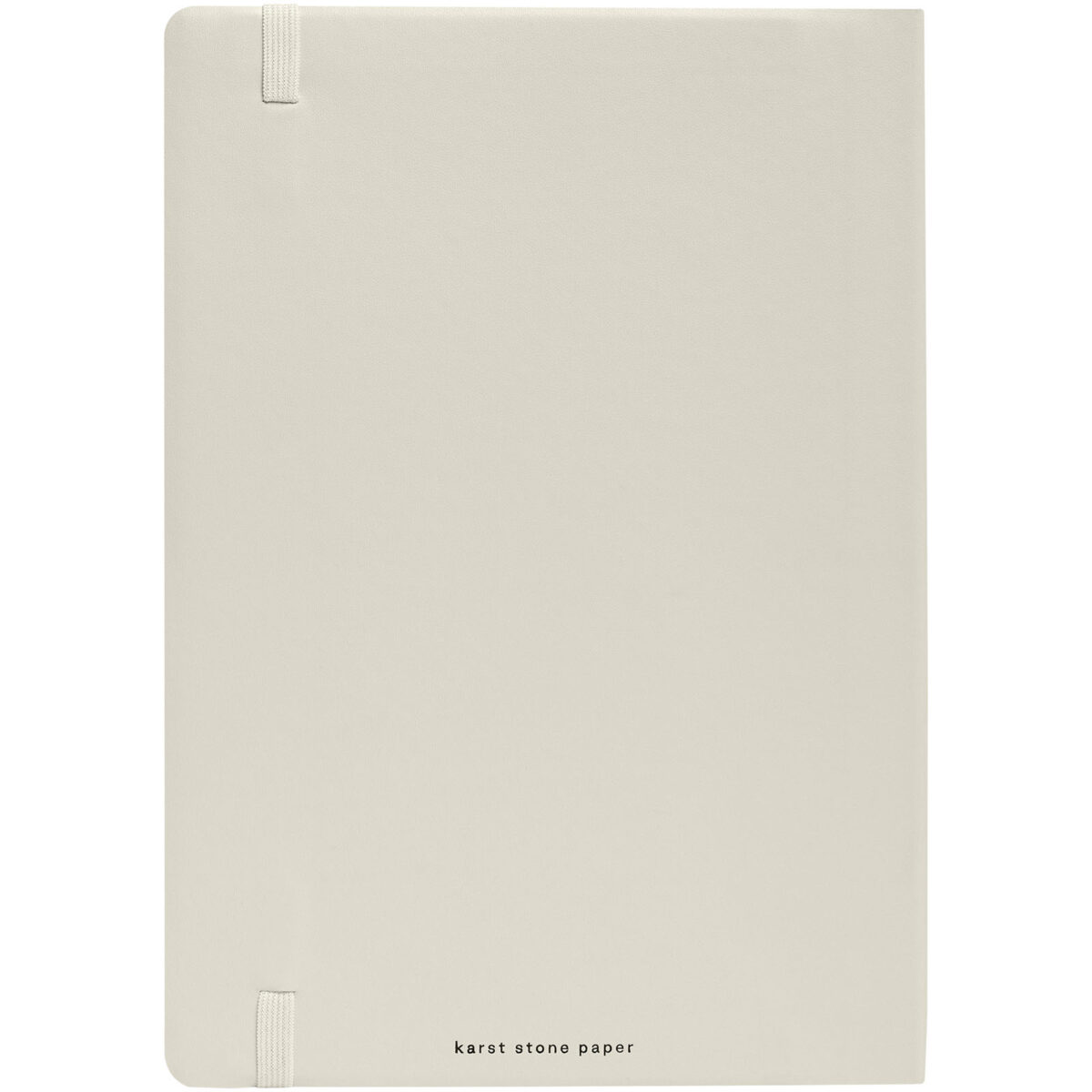 Karst® A5 softcover notebook - lined – Beige back view