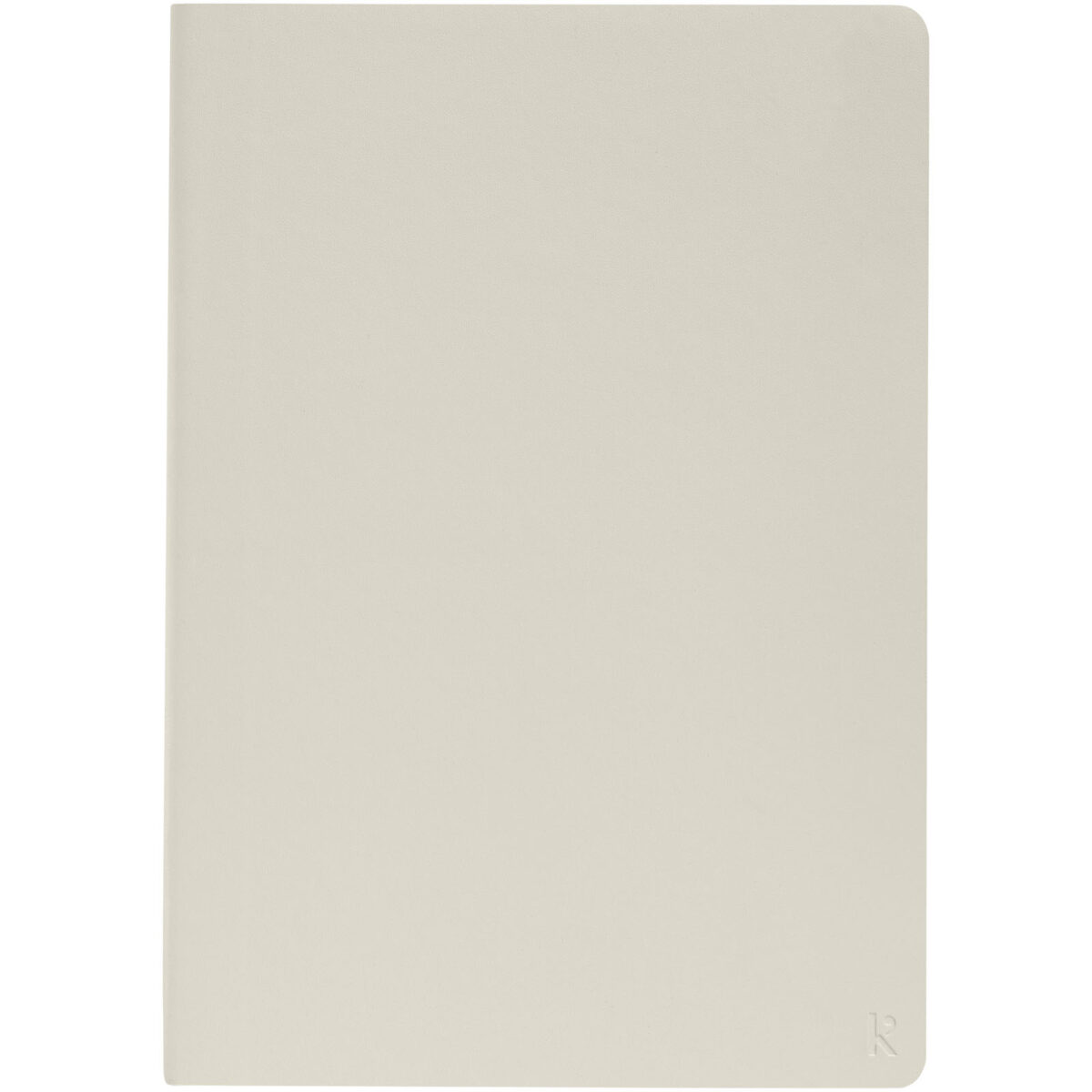 Karst® A5 softcover notebook - lined – Beige front view