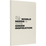Karst® A5 softcover notebook - lined – Beige with logo