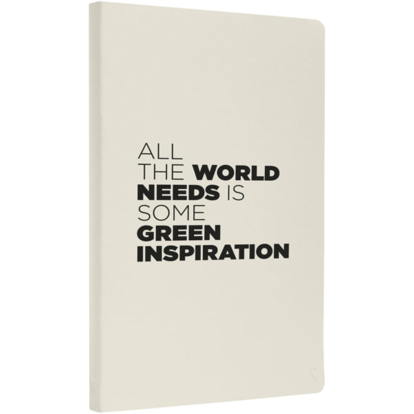 Karst® A5 softcover notebook - lined – Beige with logo