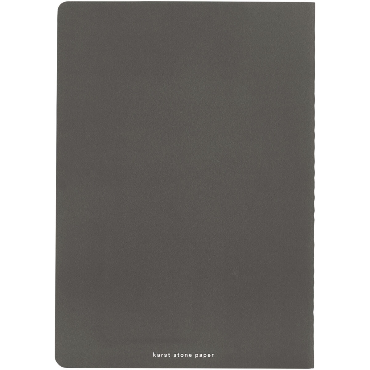 Karst® A5 stone paper journal twin pack – Slate grey back view