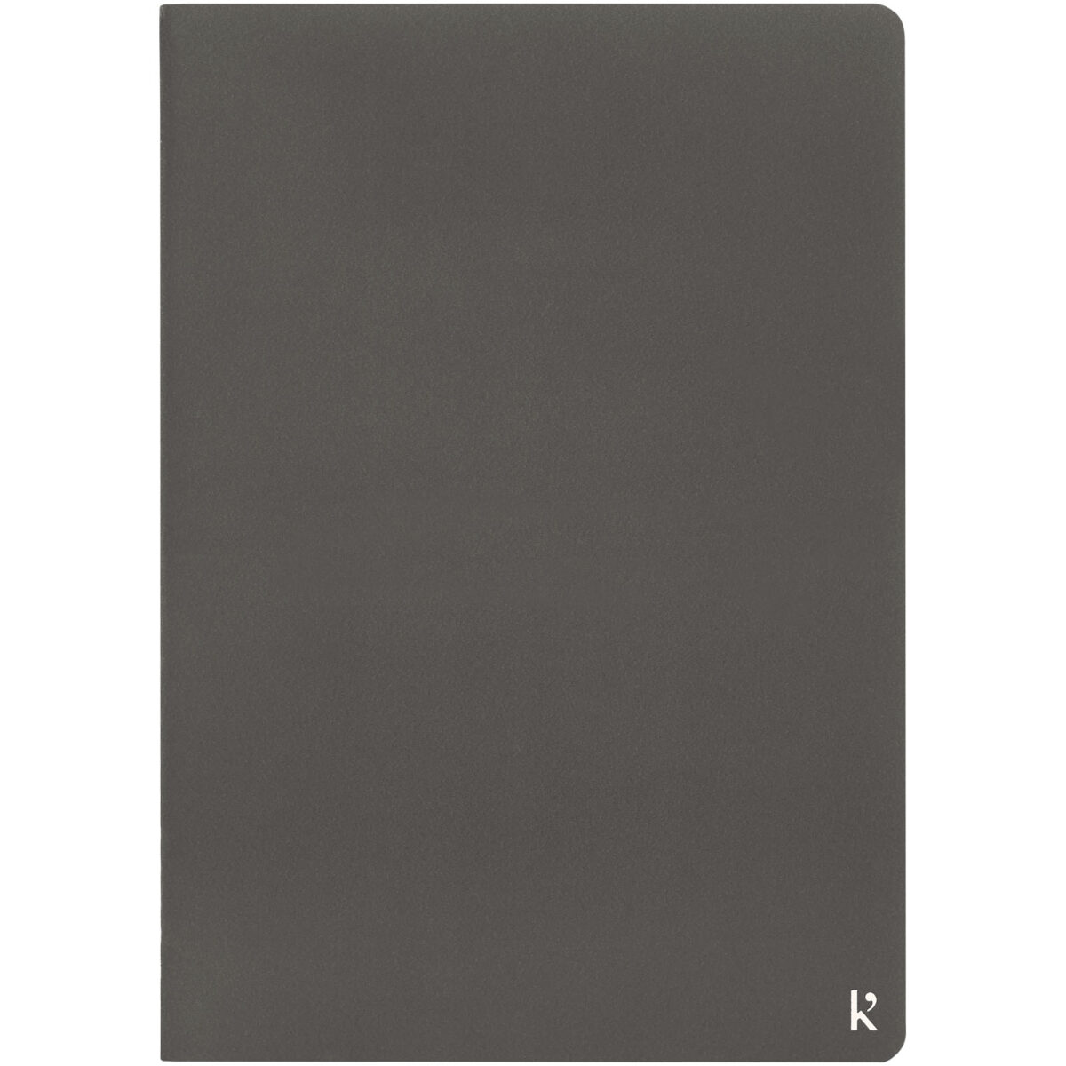 Karst® A5 stone paper journal twin pack – Slate grey front view