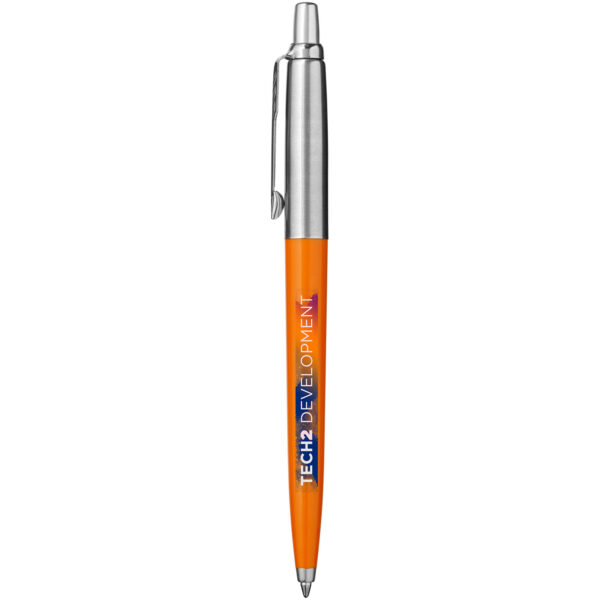 Parker Jotter Cracker Pen gift set (blue ink) – Red with logo