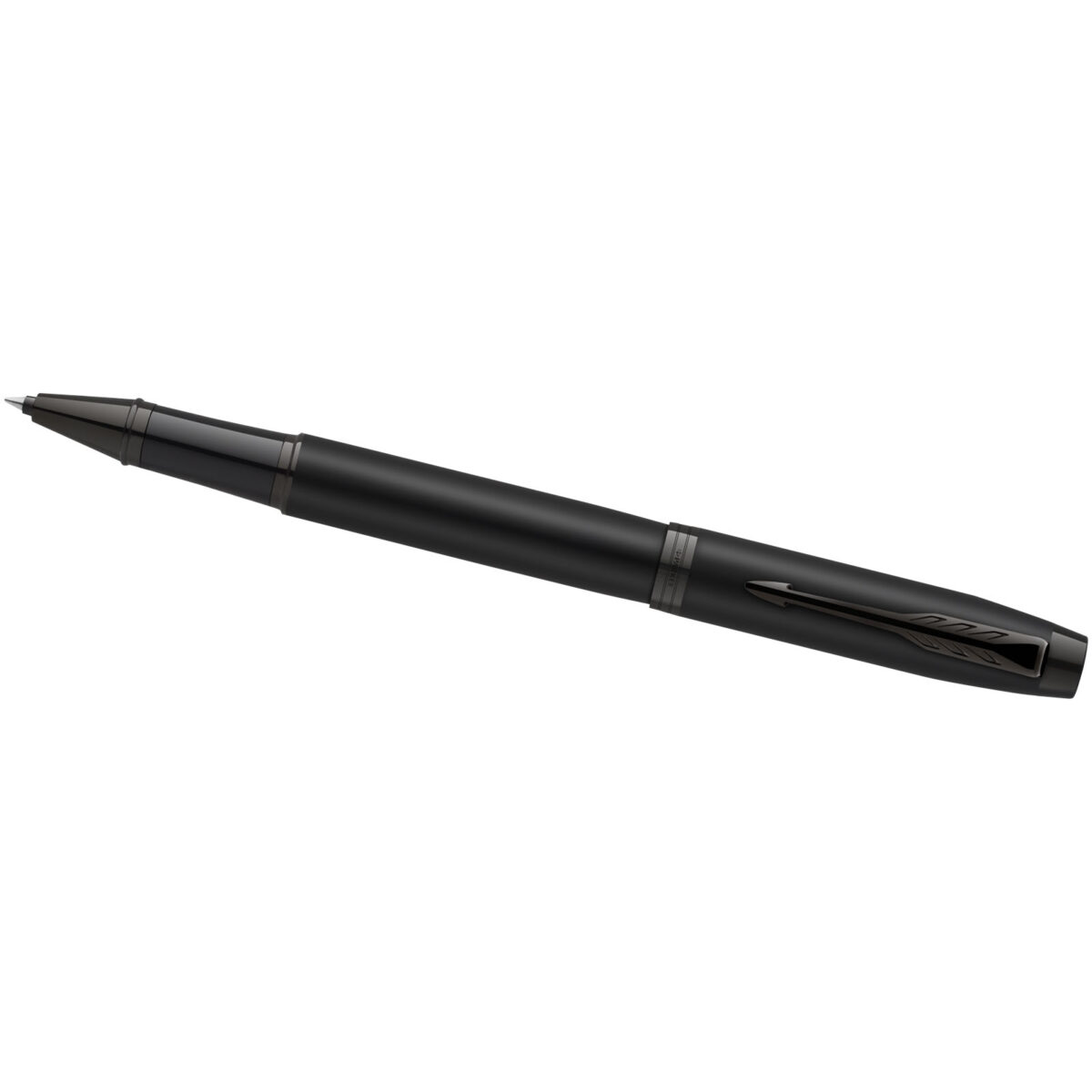 Parker IM achromatic rollerball pen (black ink) – Solid black extra view