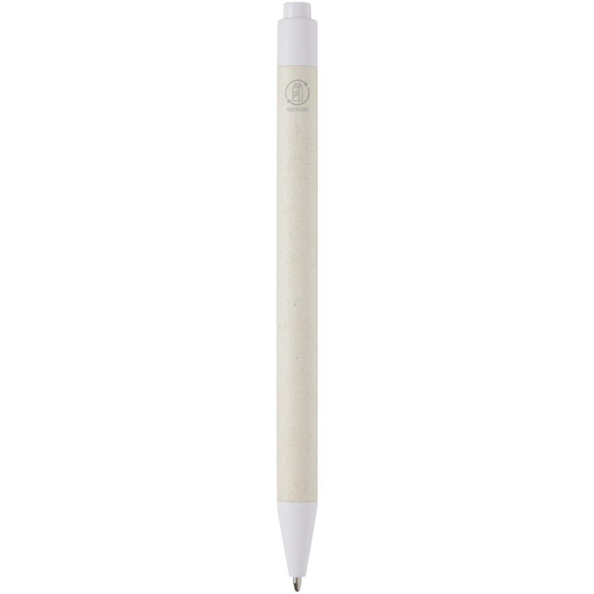 Dairy Dream recycled milk cartons ballpoint pen (black ink) – White back view