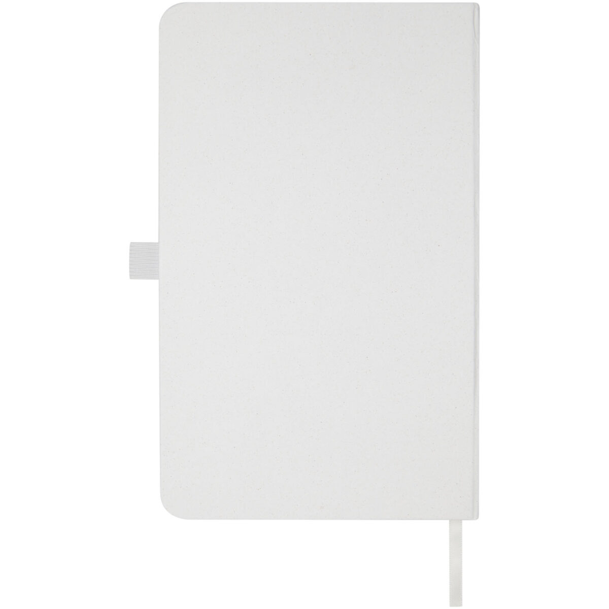Fabianna crush paper hard cover notebook – White back view