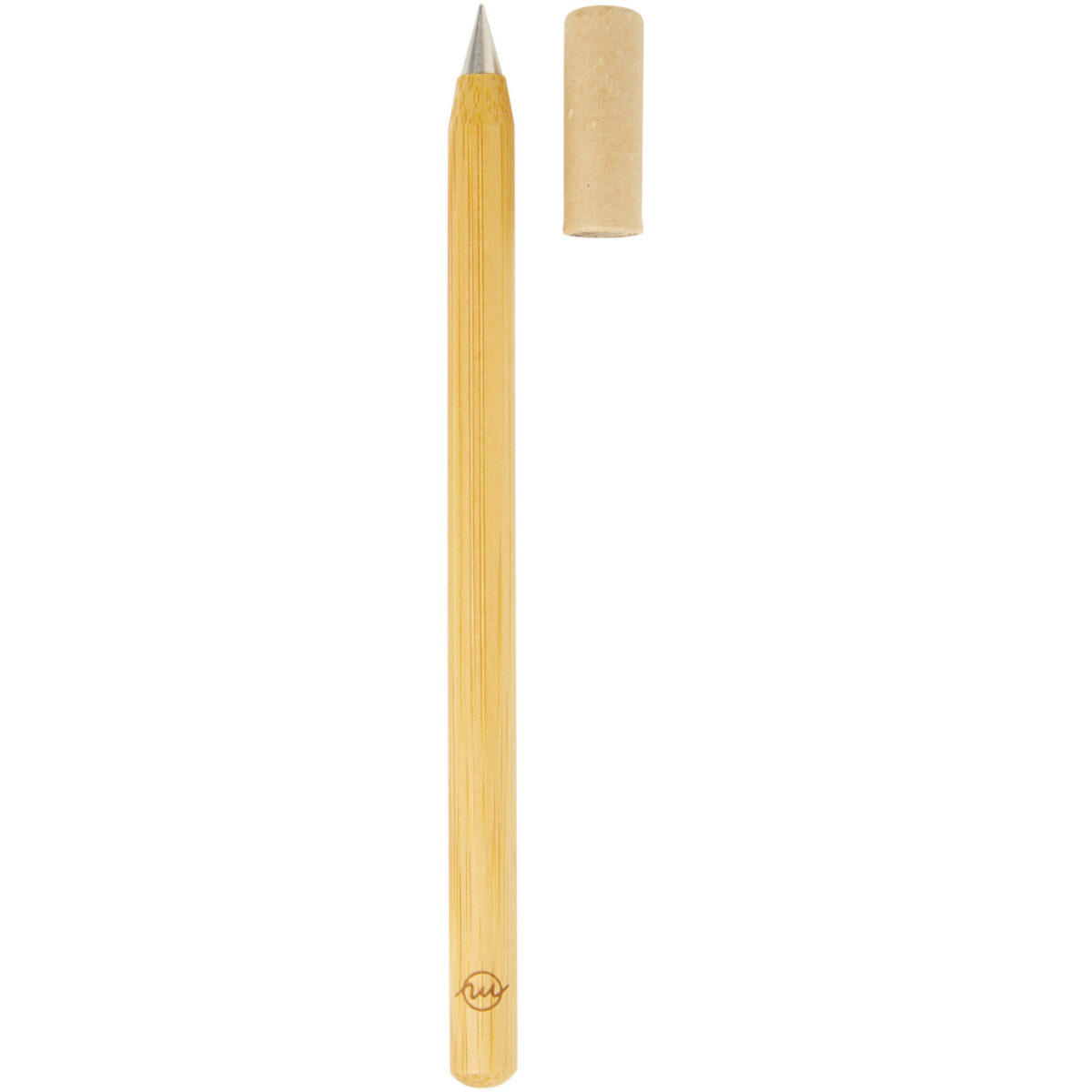 Perie bamboo inkless pen – Natural front view