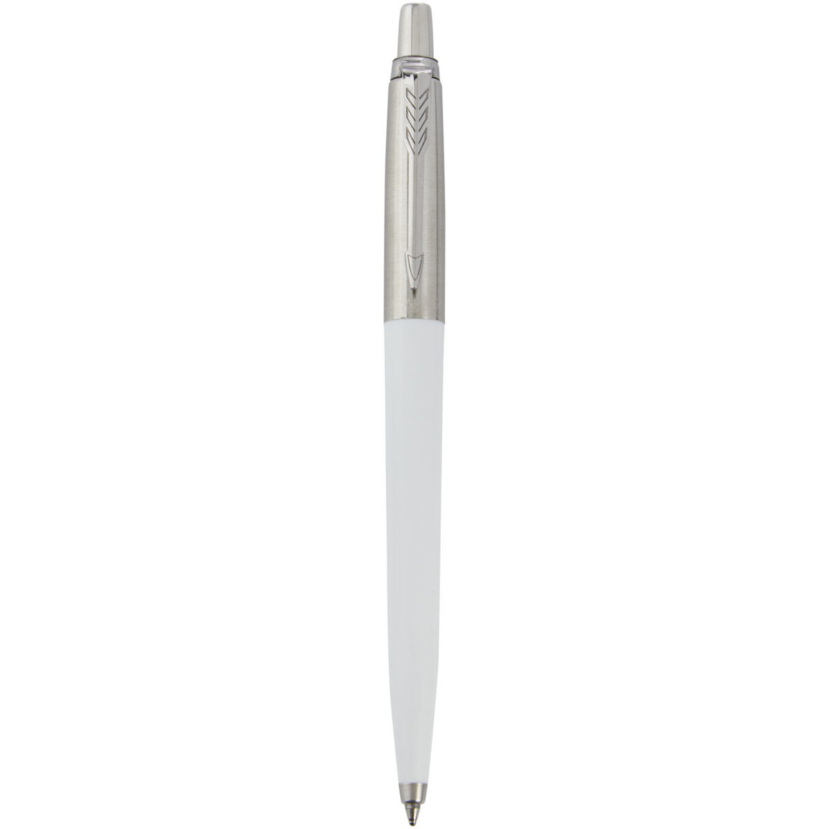 Parker Jotter Recycled ballpoint pen (black ink) – White front view