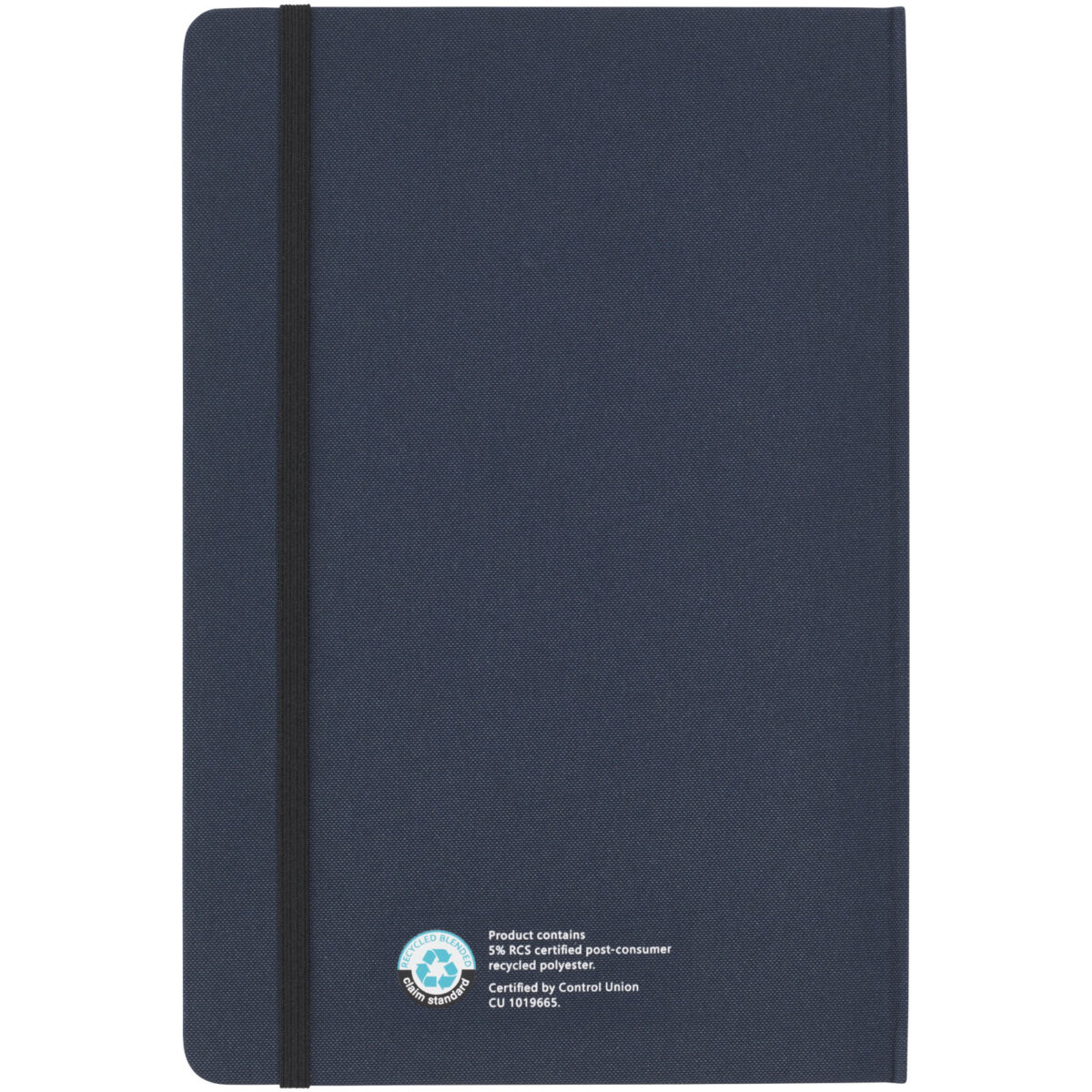 Skribo ballpoint pen and notebook set – Navy back view