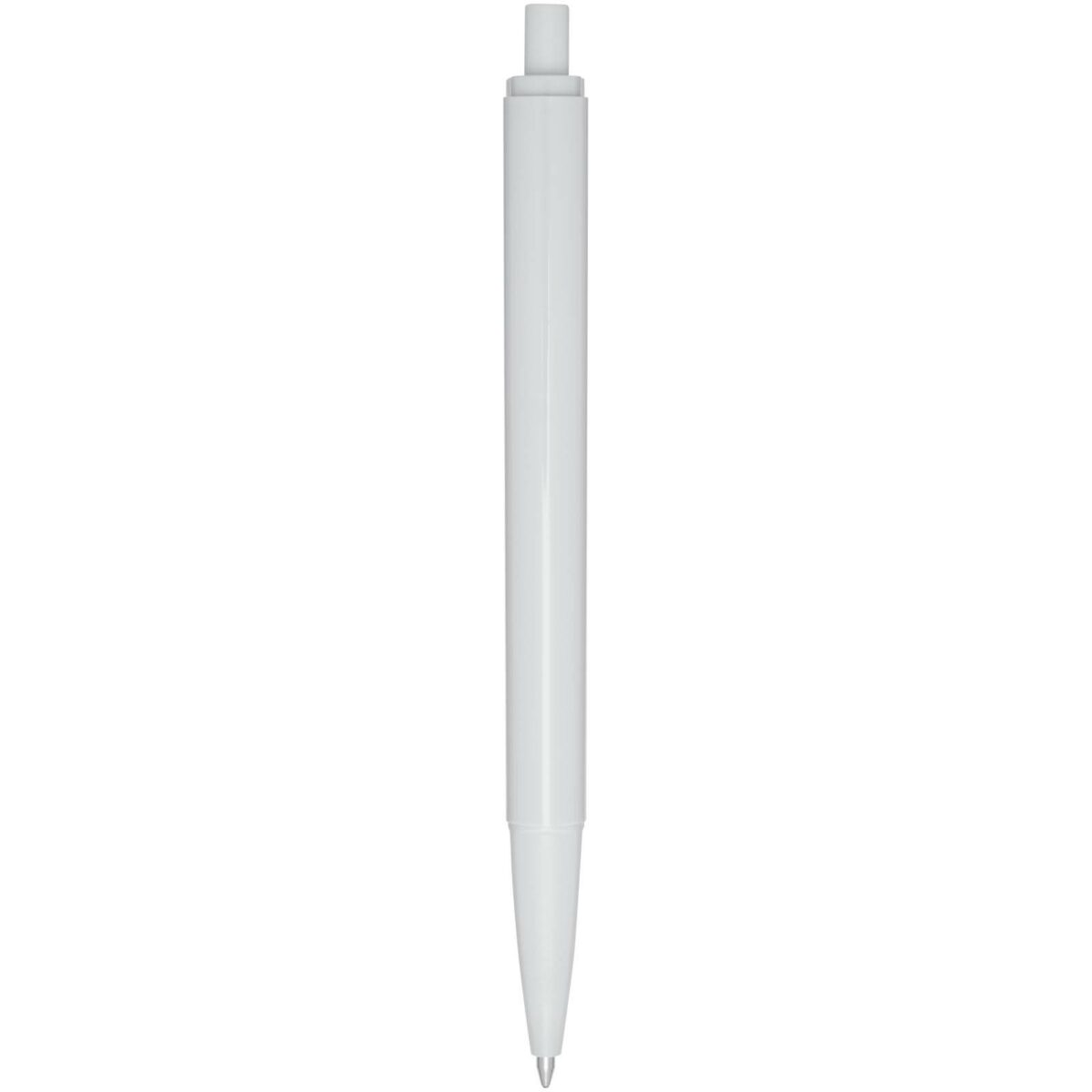 Elsa recycled plastic ballpoint pen (black ink) – White back view