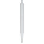 Elsa recycled plastic ballpoint pen (black ink) – White back view