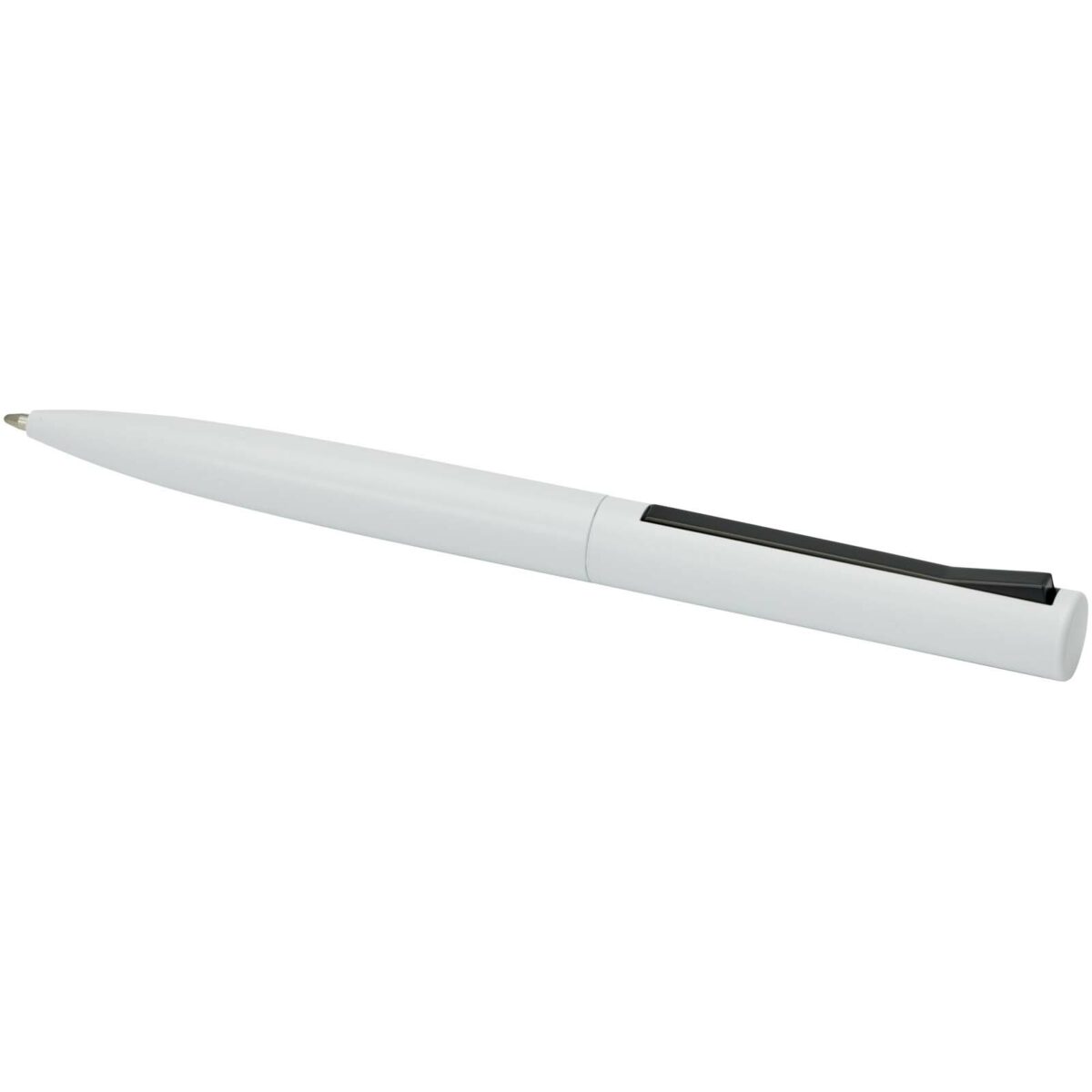Juana recycled aluminium ballpoint pen (black ink) – White extra view