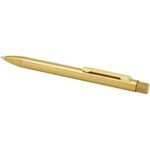 Beatriz recycled brass ballpoint pen (black ink) – Gold extra view