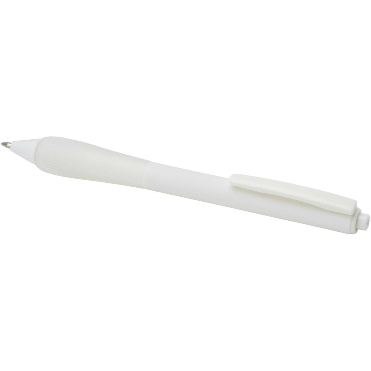 Lorena RABS ballpoint pen (blue ink) – Transparent white extra view