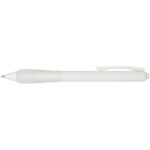 Lorena RABS ballpoint pen (blue ink) – Transparent white front view