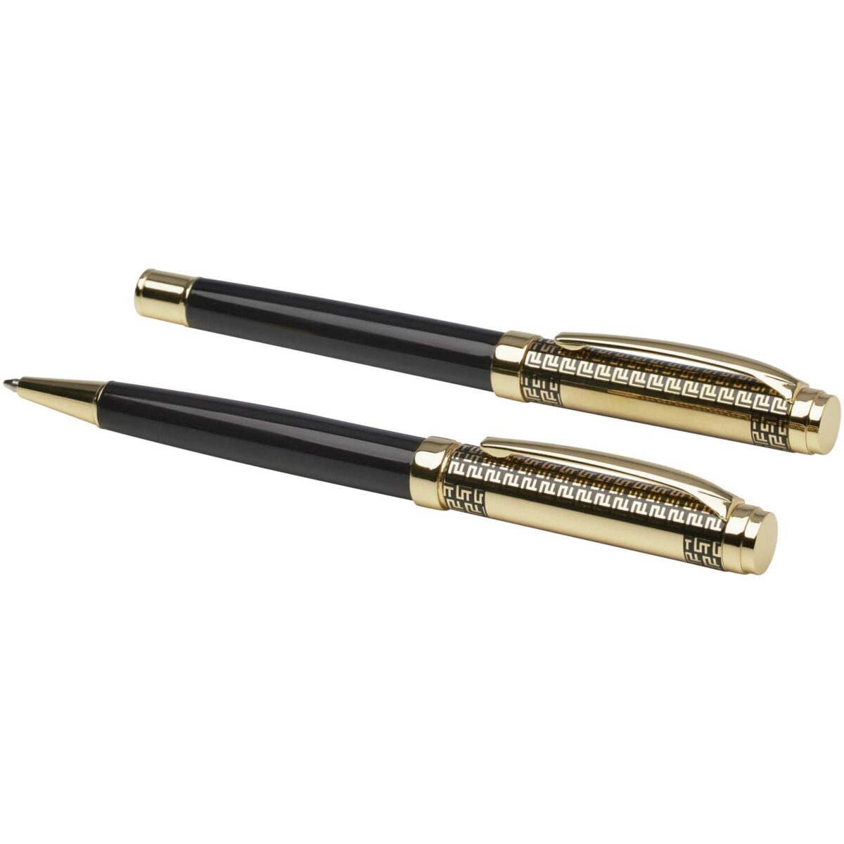 Legato ballpoint and rollerball pen set (blue ink) – Gold extra view