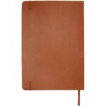 Legato A5 notebook and rollerball pen set (blue ink) – Brown back view