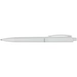 Martha recycled plastic ballpoint pen (blue ink) – White front view