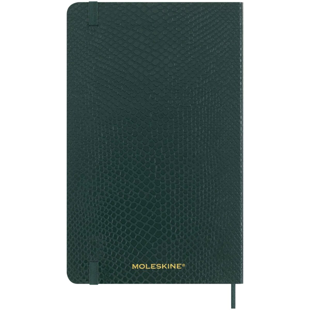 Moleskine 100% VEGEA® Boa L soft cover notebook - ruled – Green back view