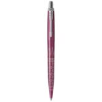 Parker Jotter SE Global Icons colour trim ballpoint pen (blue ink) – Pink front view