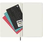 Moleskine soft cover 12 month L daily planner – Solid black extra view