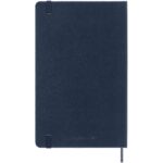 Moleskine Smart notebook L - ruled – Blue back view