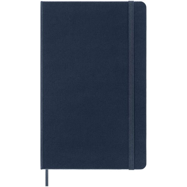 Moleskine Smart notebook L - ruled – Blue front view
