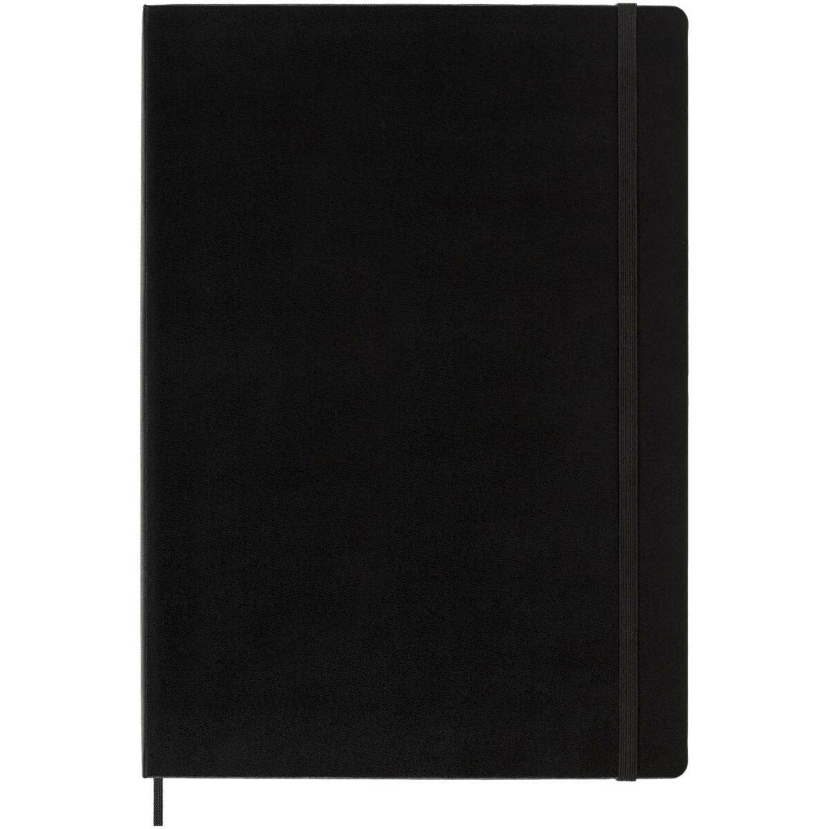 Moleskine A4 art sketchbook – Solid black front view