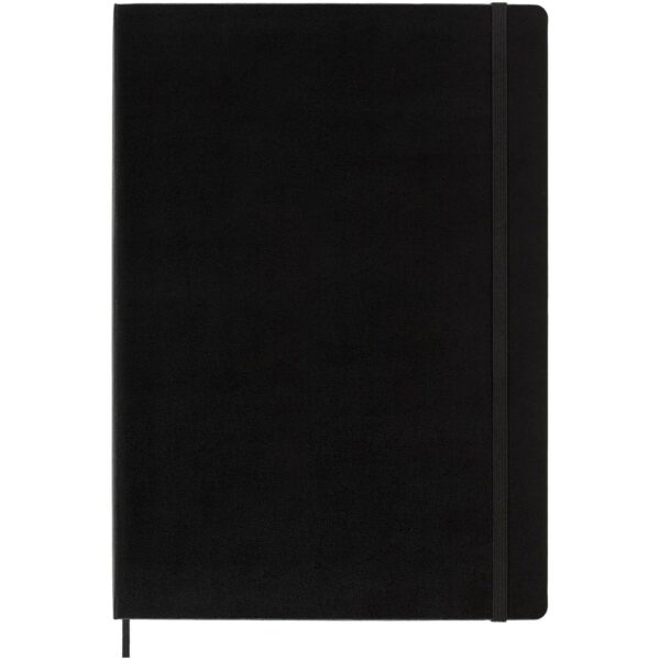 Moleskine A4 art sketchbook – Solid black front view