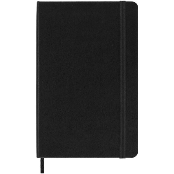 Moleskine large art sketchbook – Solid black front view