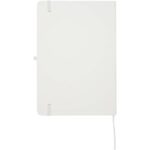 Spectrum Plus A5 hard cover notebook – White back view