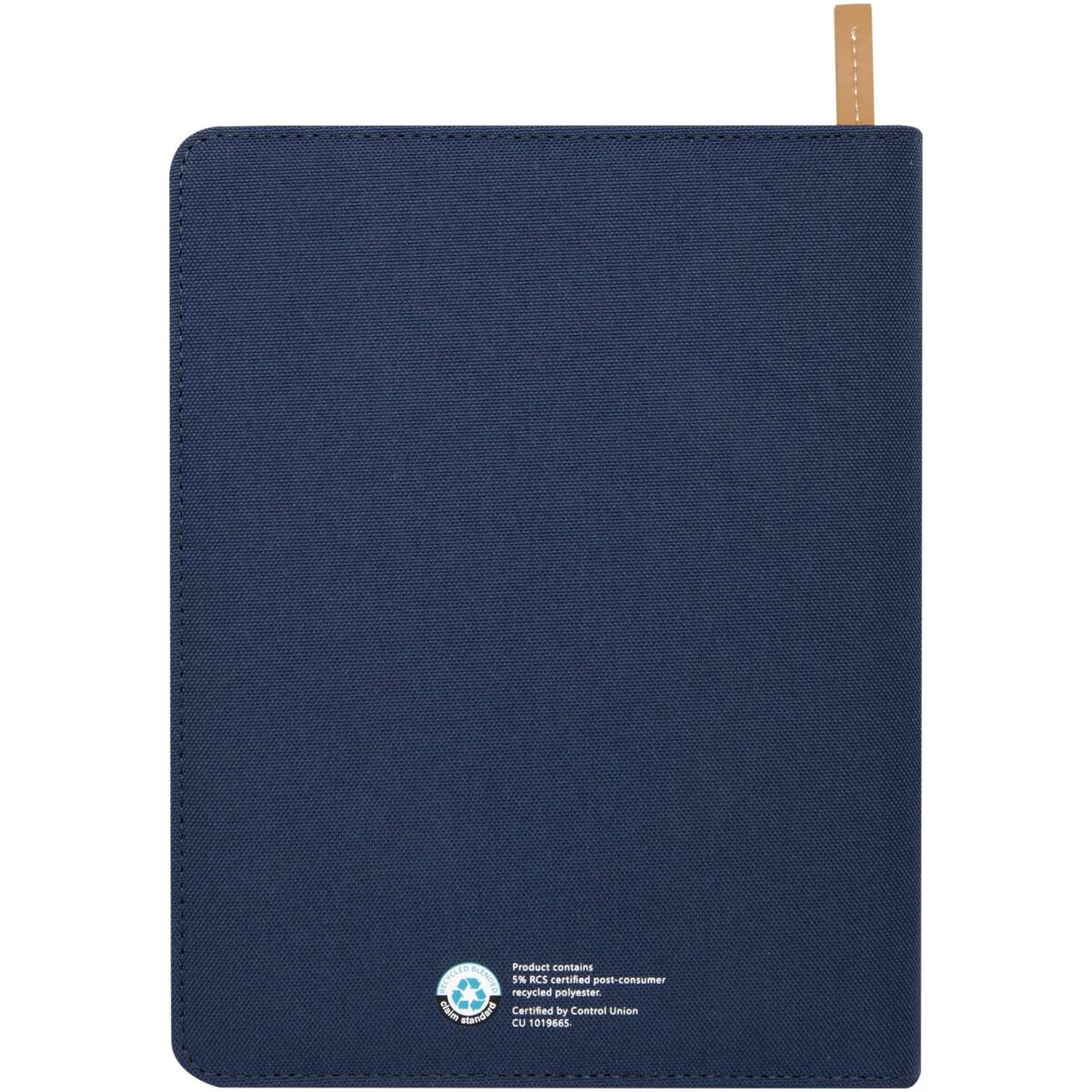 Nomumi A5 portfolio – Navy back view