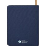 Nomumi A5 portfolio – Navy back view