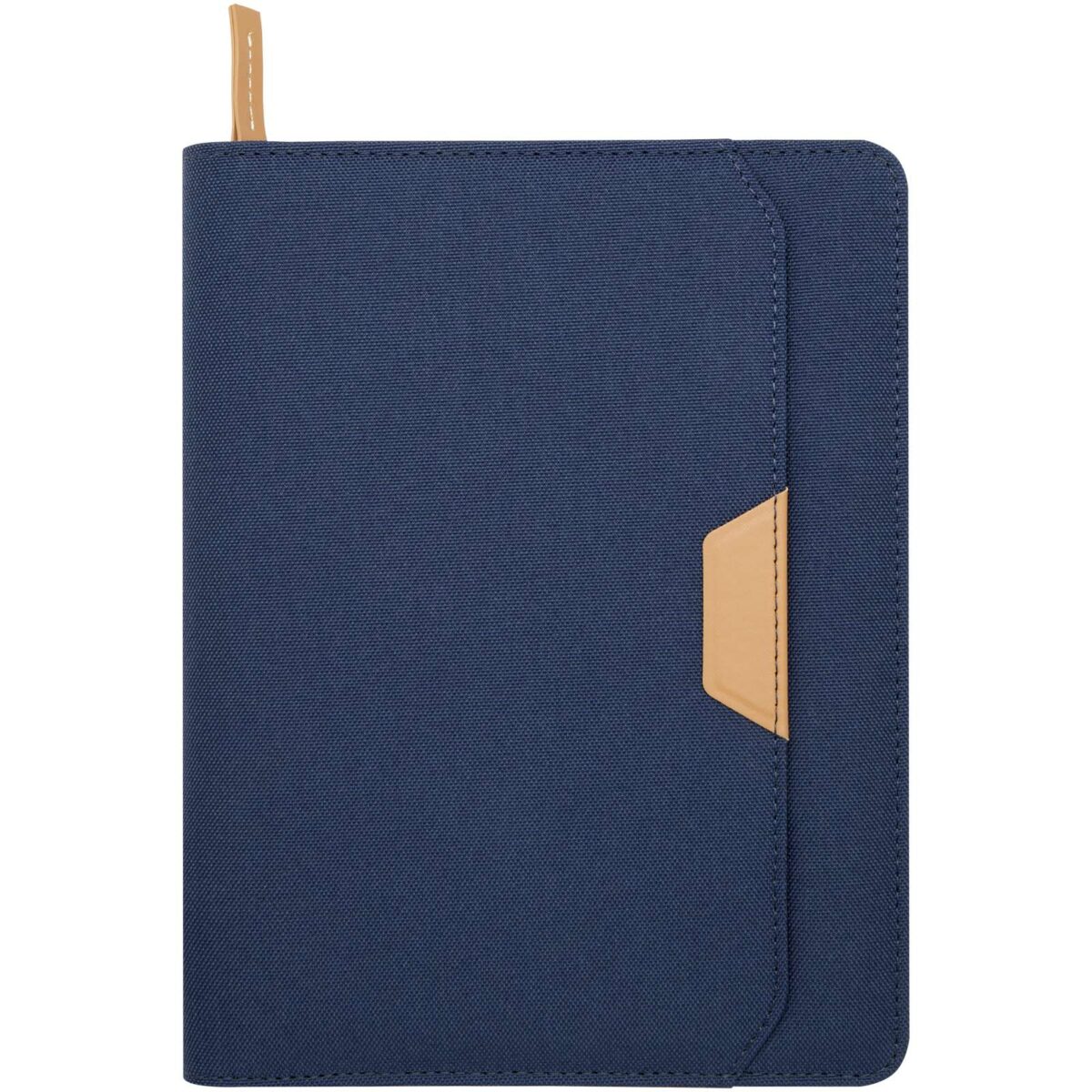 Nomumi A5 portfolio – Navy front view