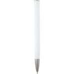 Ziguur recycled aluminium ballpoint pen (blue ink) – White back view