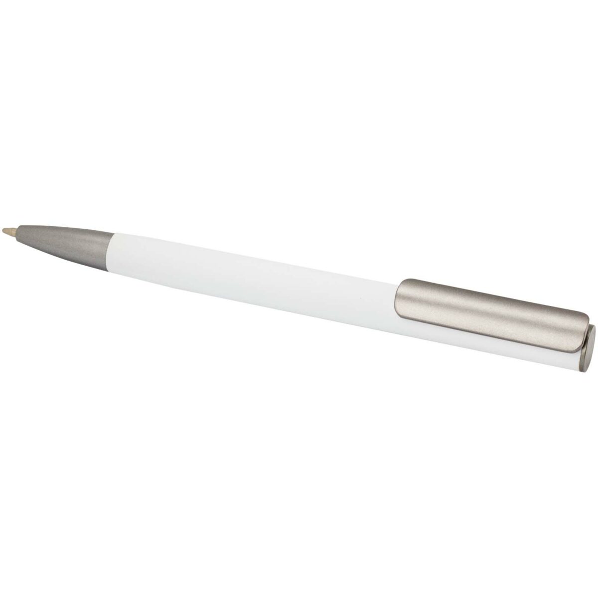 Ziguur recycled aluminium ballpoint pen (blue ink) – White extra view