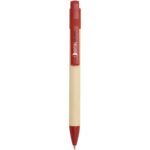 Liliana sugarcane paper ballpoint pen (blue ink) – Brick with logo