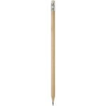 Graffo pencil with eraser – Natural front view