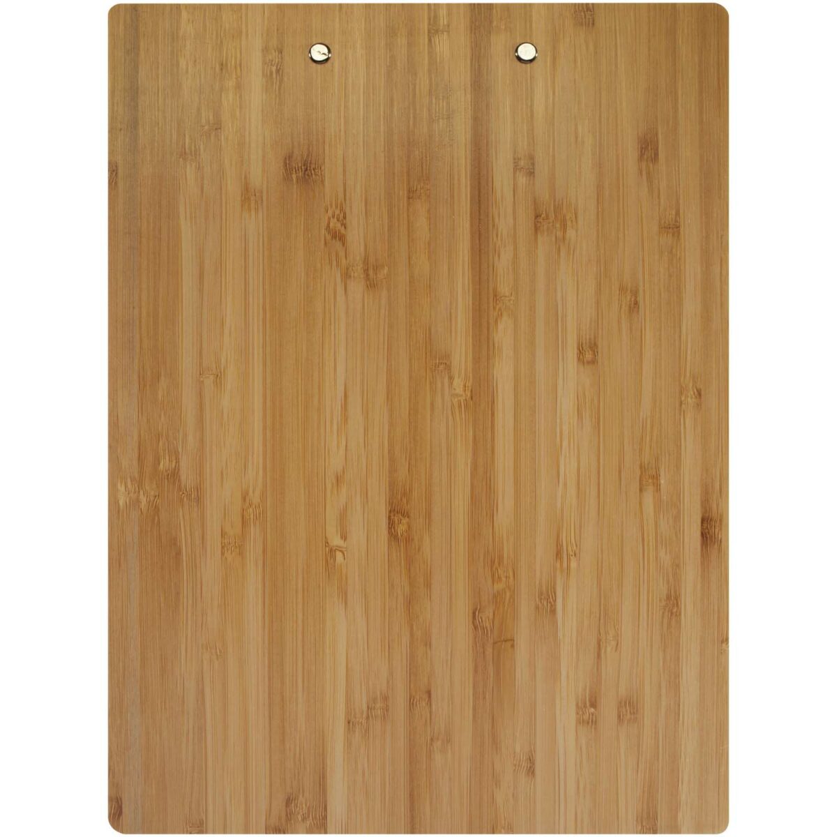 Tavula bamboo clipboard – Natural back view