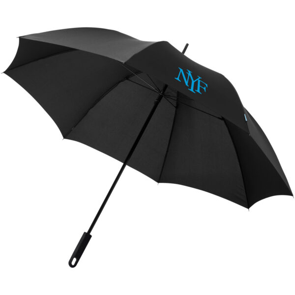 Halo 30" exclusive design umbrella – Solid black with logo