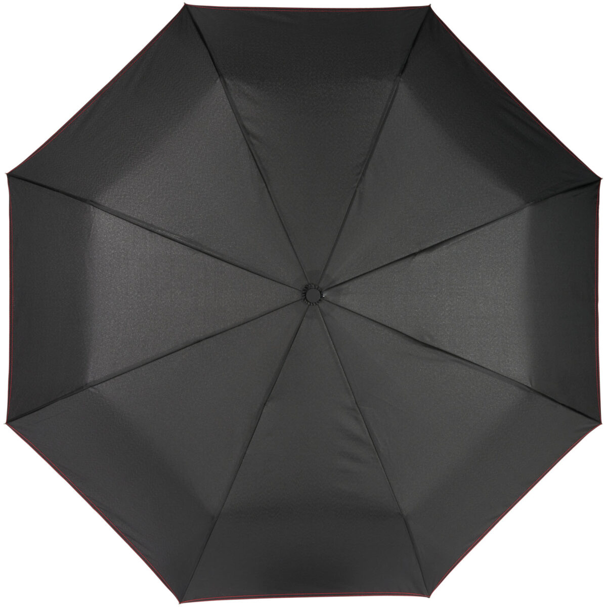 Stark-mini 21" foldable auto open/close umbrella – Red front view