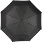 Stark-mini 21" foldable auto open/close umbrella – Red front view