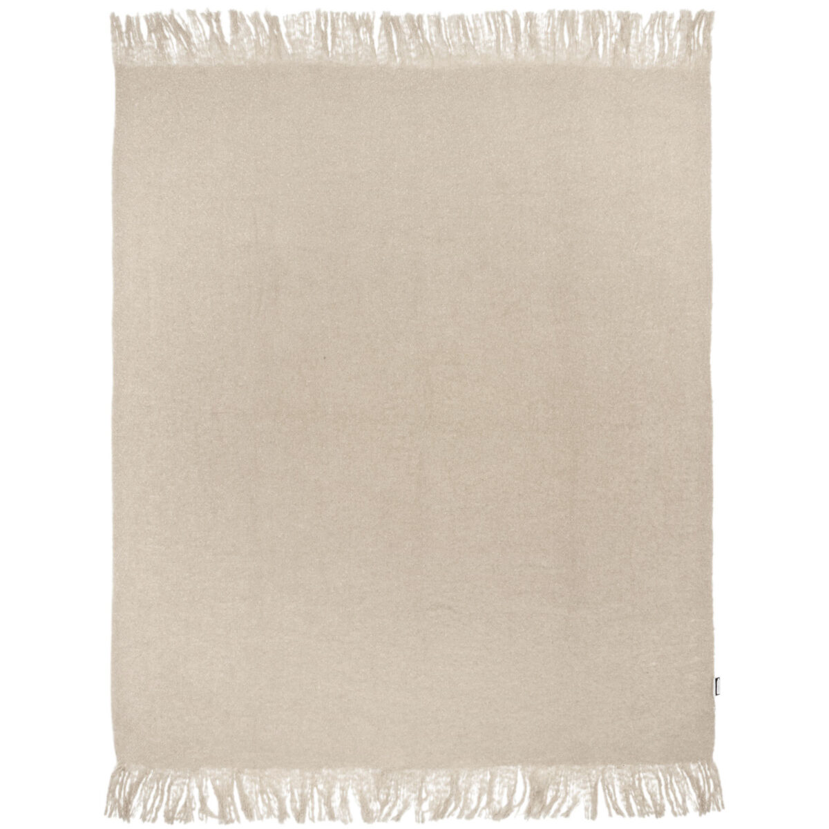 Ivy GRS certified RPET blanket – Beige front view