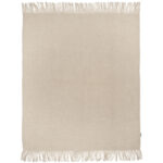 Ivy GRS certified RPET blanket – Beige front view