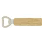 Brama wooden bottle opener – Natural front view