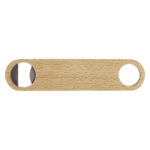 Origina wooden bottle opener – Natural front view