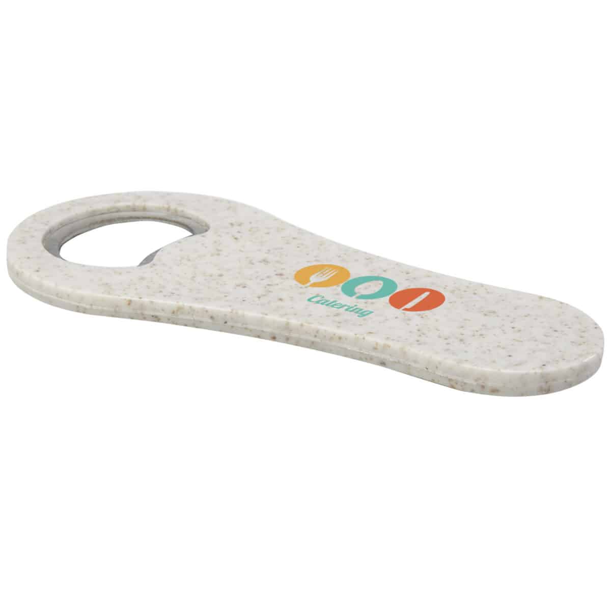 Schyn wheat straw bottle opener – White with logo
