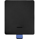 Salvie recycled plastic picnic blanket – Royal blue back view